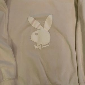 Men’s playboy sweatshirt, fleece lined.
